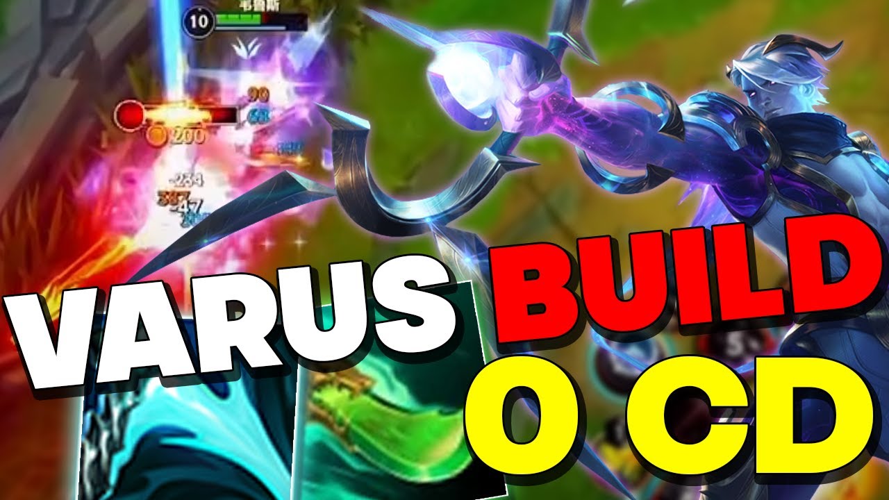 La NUEVA BUILD de VARUS CDR que LANZA FLECHAS SIN PARAR! | SamCro - Wild Rift
