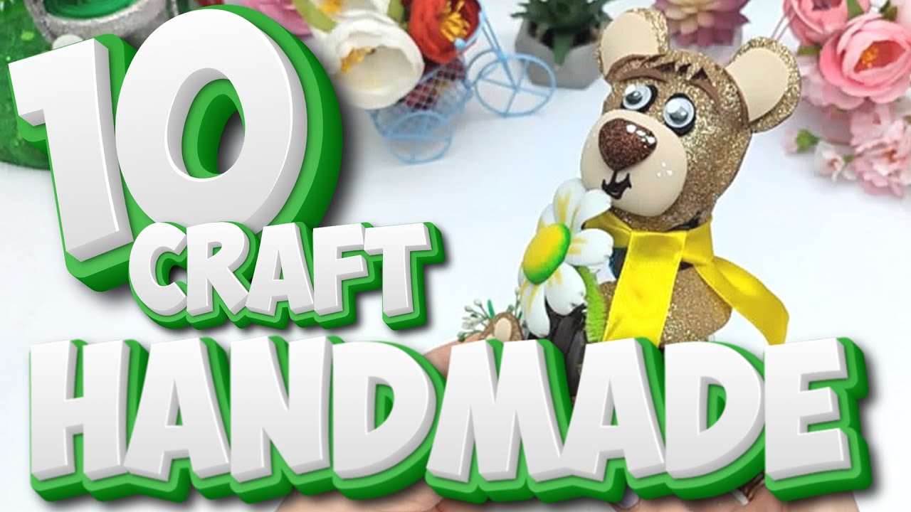 Top 10 DIY Craft Ideas – Handmade Gifts and Home Decor Inspiration ✨🏡