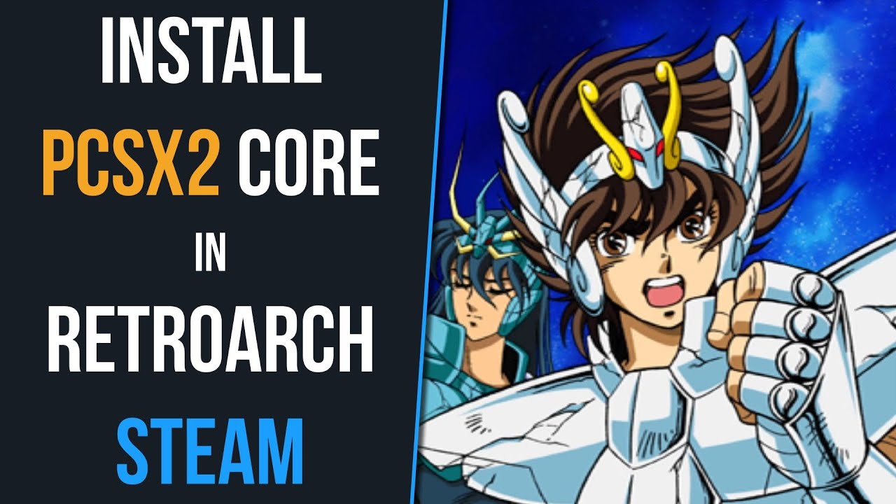 Как установить PCSX2 Core (LRPS2) в RetroArch Steam (Windows)