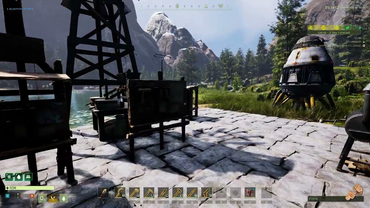 Composite Armor Enzyme Geyser Snow Biome