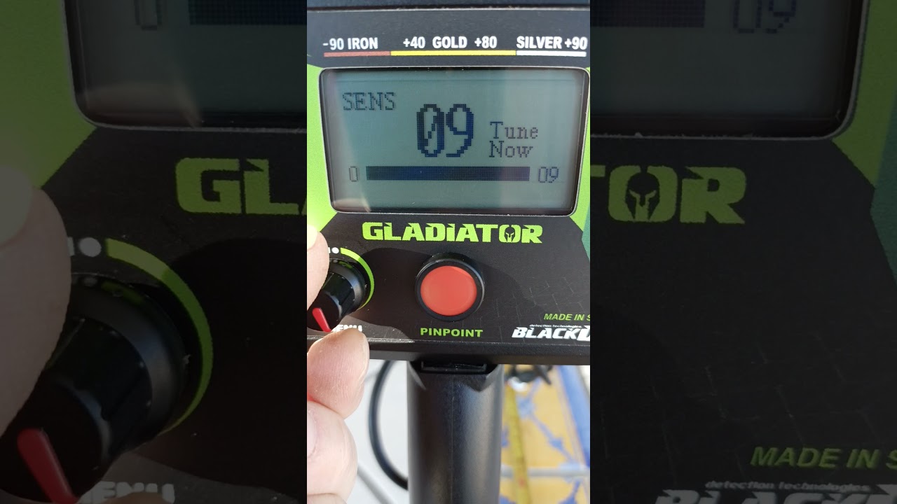 detector de  metales, blagdog gladiator.
