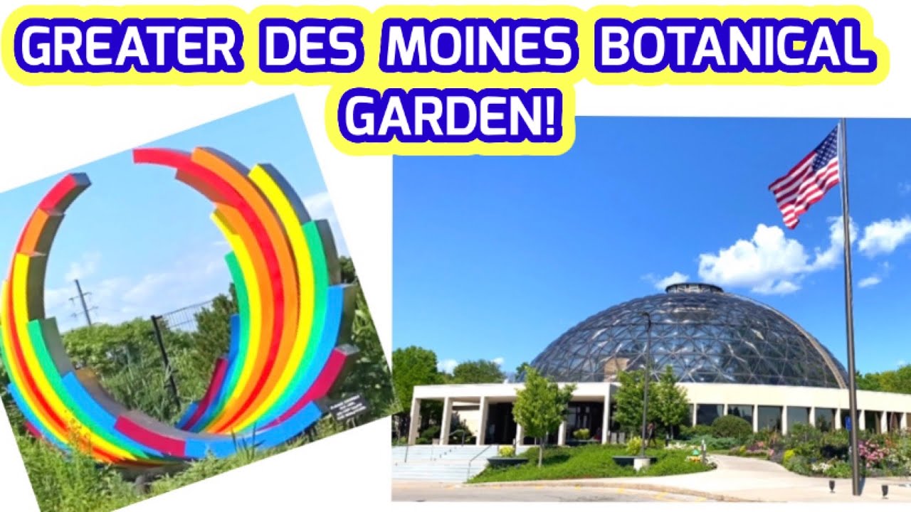 GREATER DES MOINES BOTANICAL GARDEN! / TROPICAL RARE PLANT TOUR in IOWA, USA // PLANTITA/PLANTITO!💐