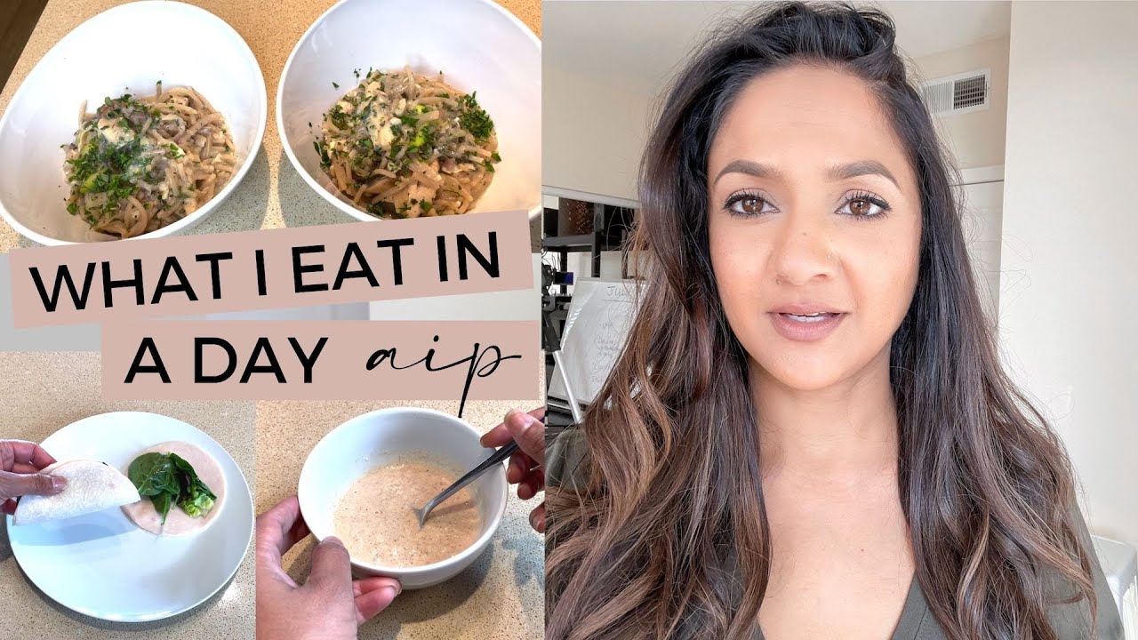 What I eat in a day AIP Meals
