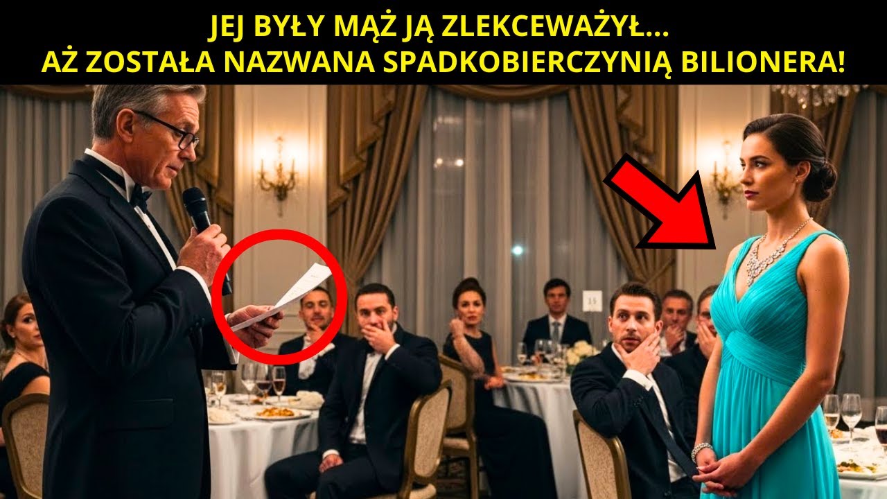 JEJ BYŁY MĄŻ JĄ ZLEKCEWAŻYŁ… ALE ZOSTAŁA OGŁOSZONA JEDYNĄ SPADKOBIERCZYNIĄ BILIONERA!