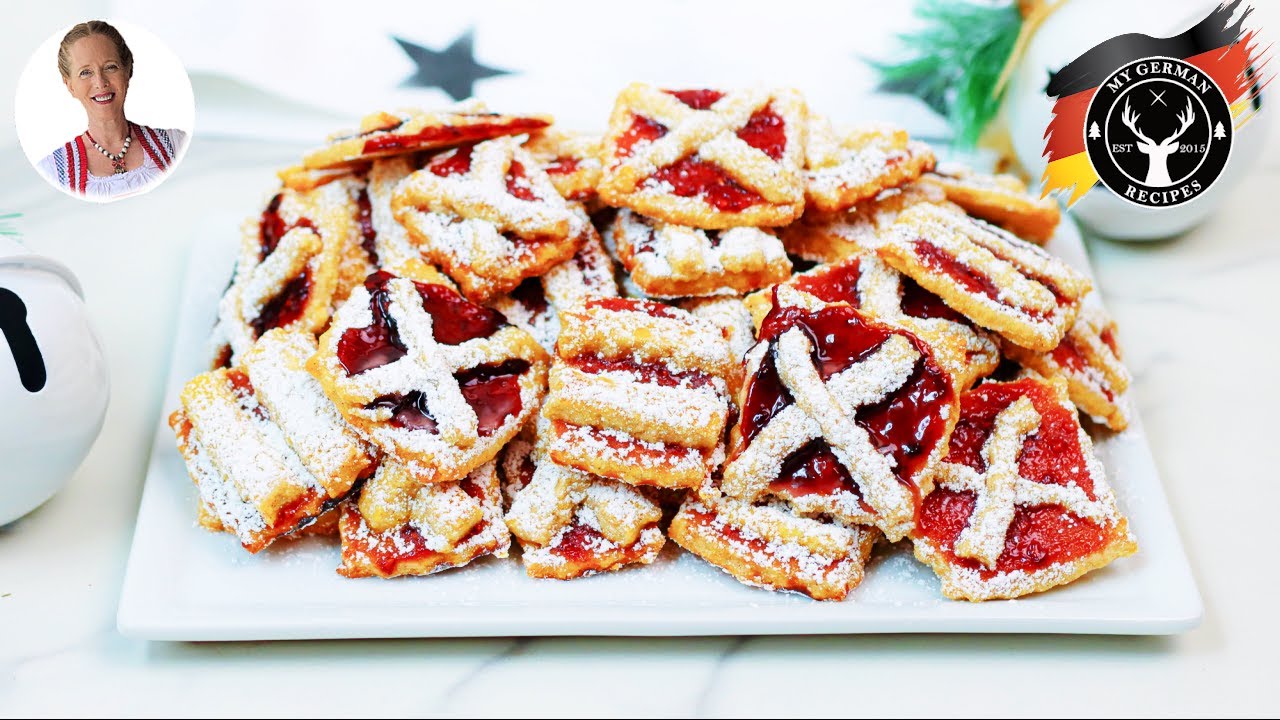 Linzer Cookies 🎄 German Christmas Baking 🎄 ✪ MyGerman.Recipes