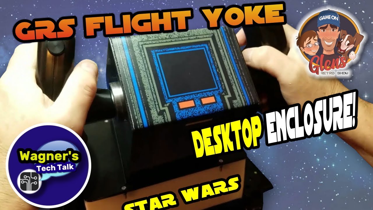 Настольный корпус GRS Flight Yoke, напечатанный на 3D-принтере: настройка + Star Wars: Squadrons
