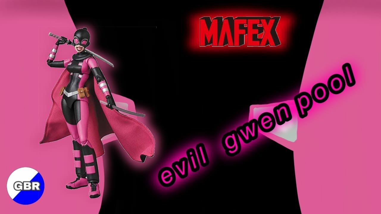 Review:evil Gwenpool (Mafex) Gabriel reviews-GBR