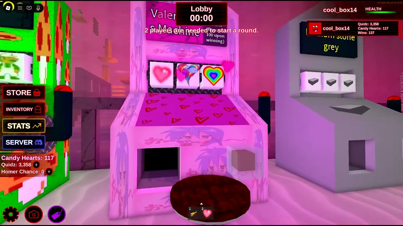 seeing if we can gain profit from the valentines machine in you vs homer