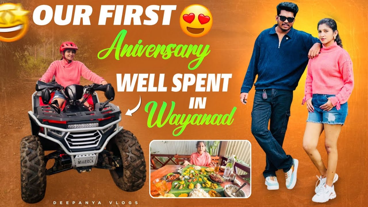 First anniversary well spent in Wayanad Resort🤩|Superb kerala's authentic meals😋|#kerala #wayanad