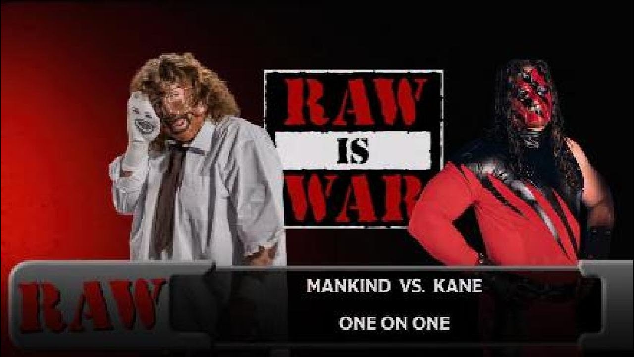 WWF2K25 October Week 2 Raw Match 4 Mankind vs Kane