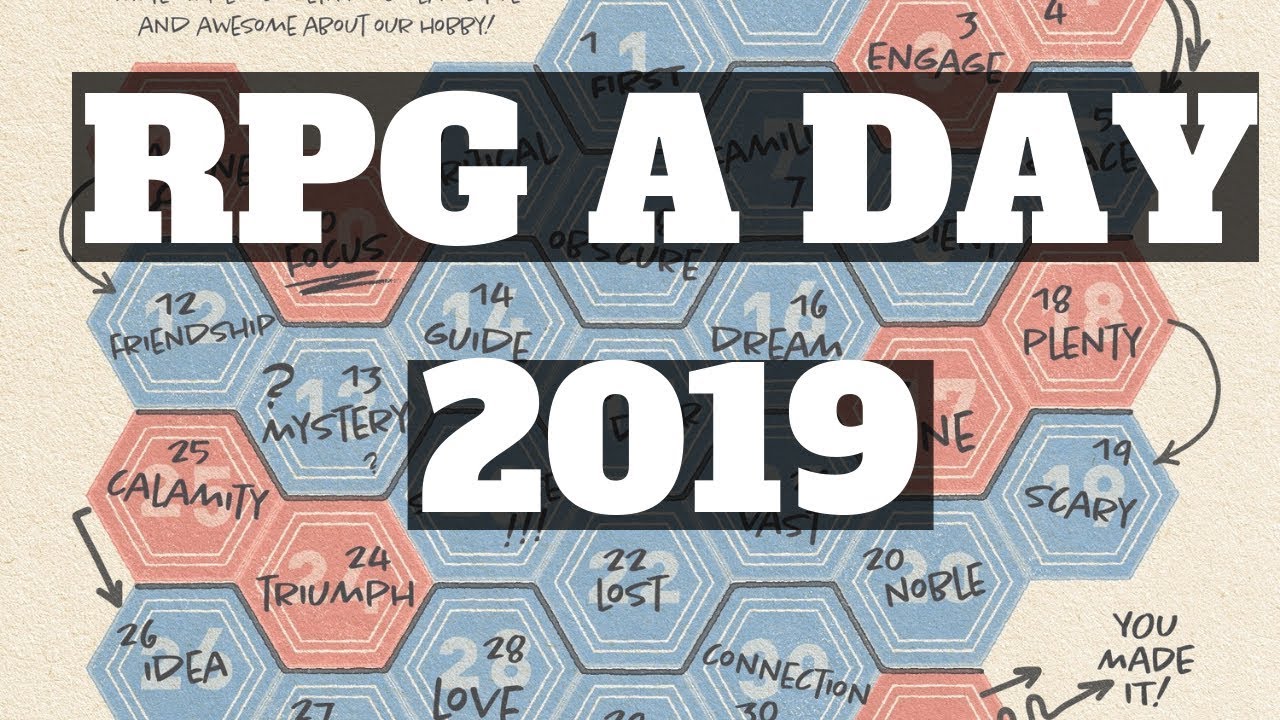 #RPGaDay2019 Days 12 & 13 |Level Up Your RPG Stream