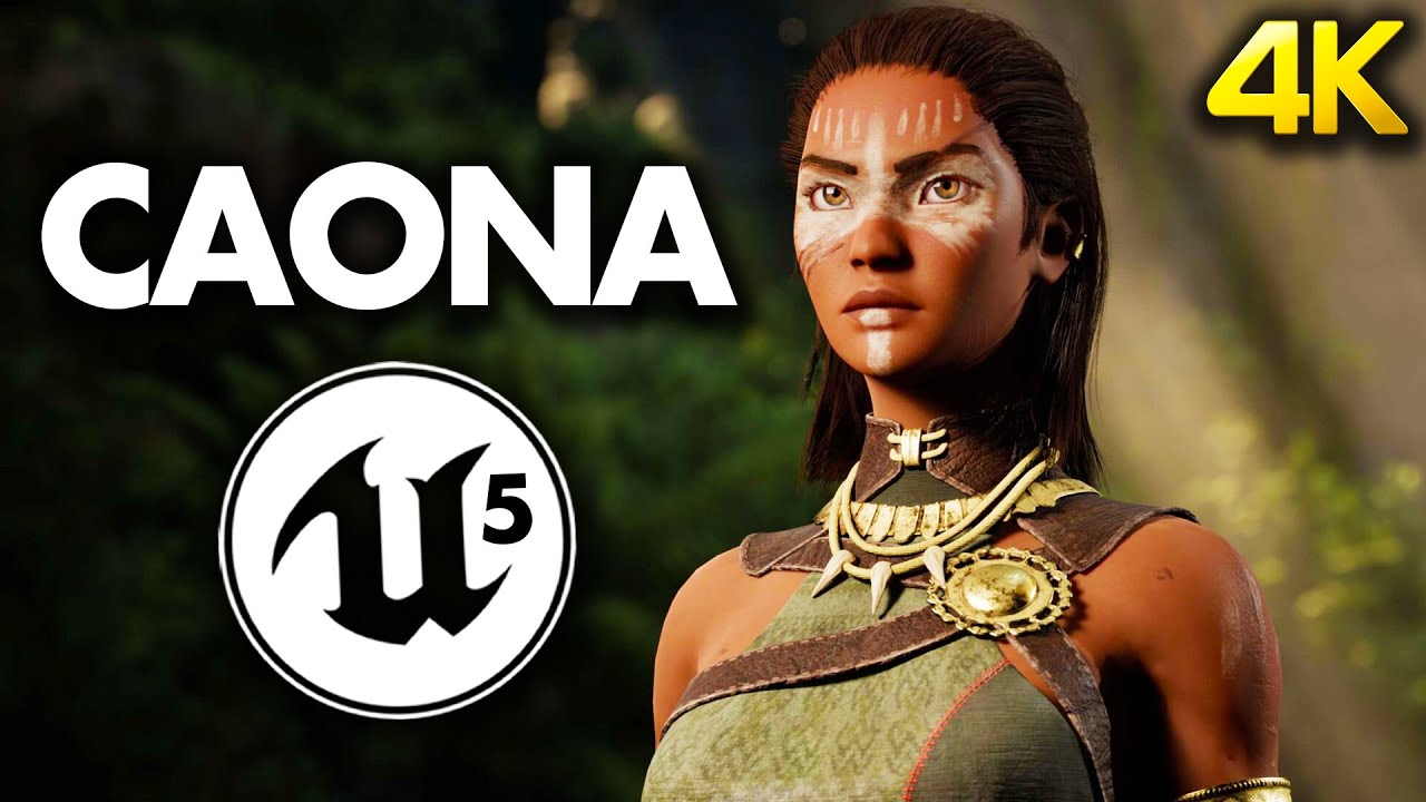 Un nouveau jeu ACTION-AVENTURE UNREAL ENGINE 5 qui d&eacute;boite ! 💥 D&eacute;couvrez le TEASER 4K de CAONA
