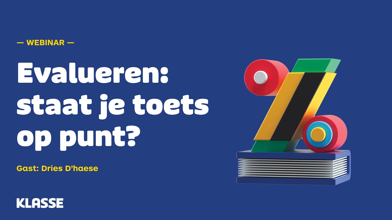 Webinar evalueren: staat je toets op punt?