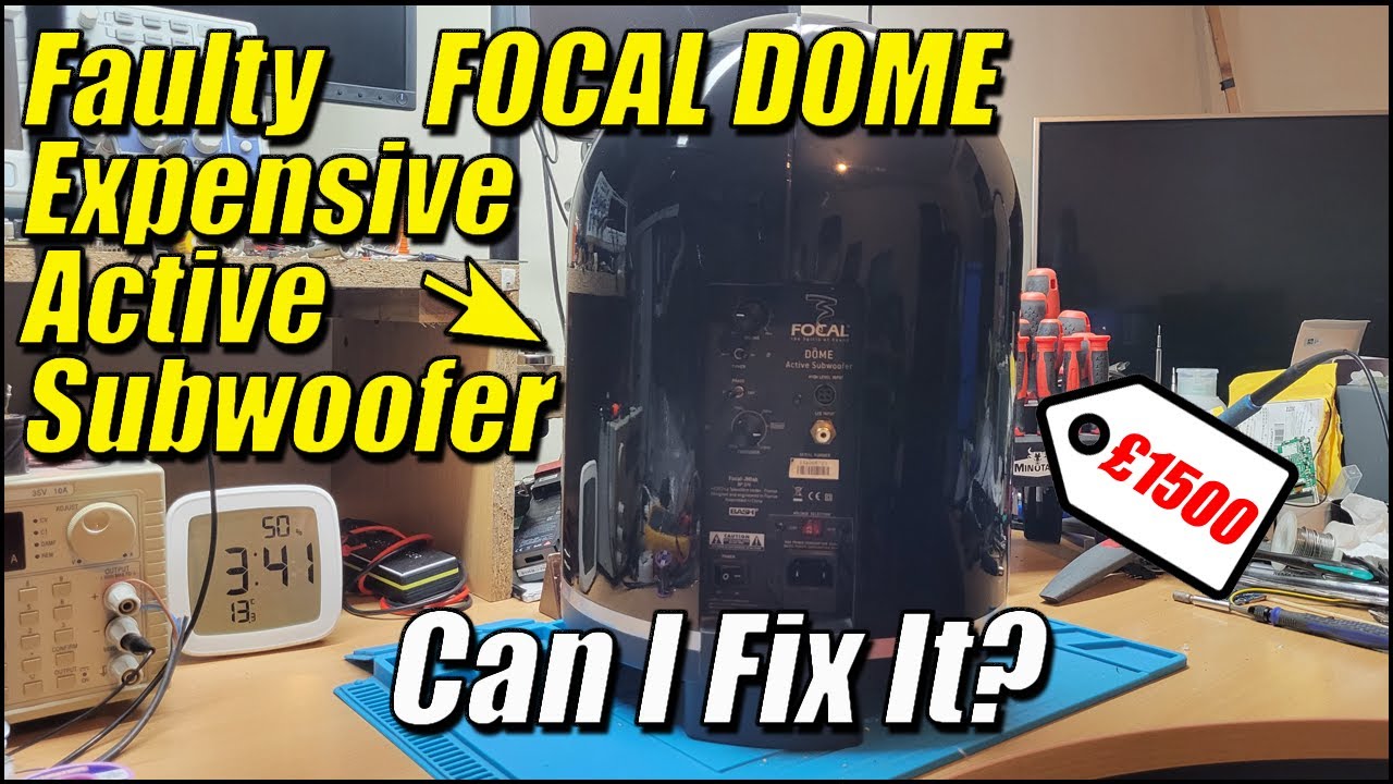 Faulty Focal Dome Active Subwoofer | Can I Fix It?