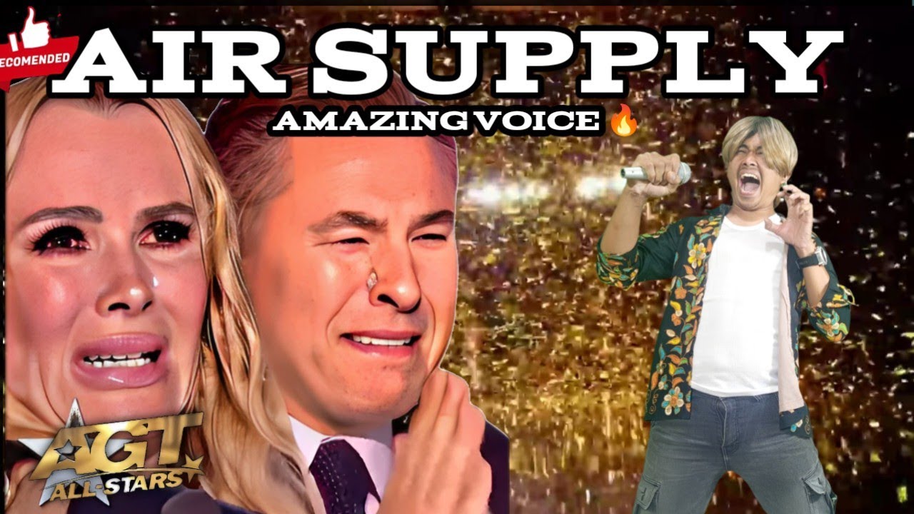 The judges Cried hearing the Air supply song with the most incredible voice in the world l AGT 2025