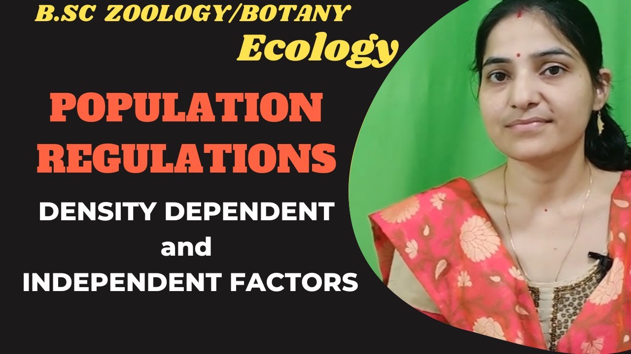 Population Regulation ||Density dependent and independent factor ||B.Sc ecology.#1stsemester , #gnb