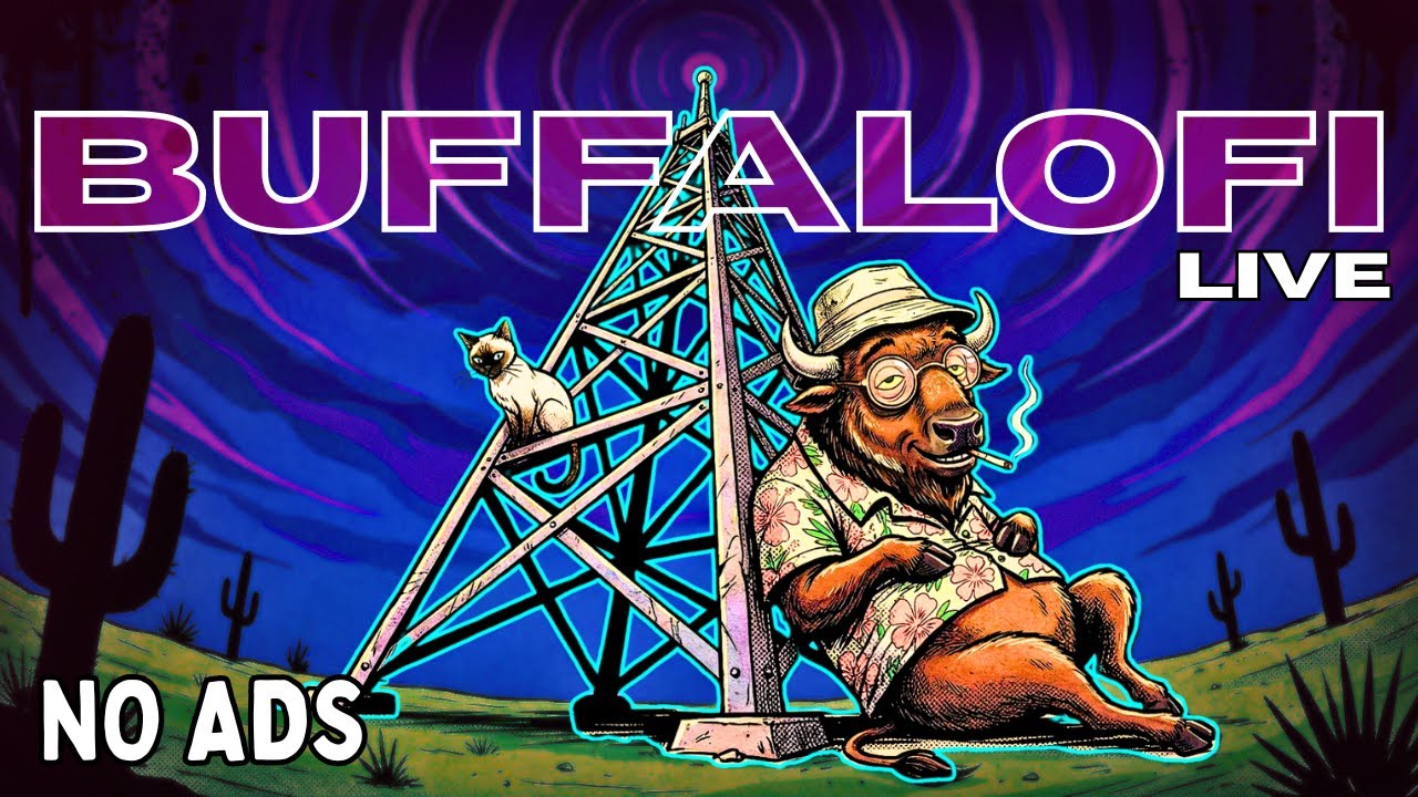 Buffalofi Acid Noir FM - 24/7 Desert Lofi Radio 🌵