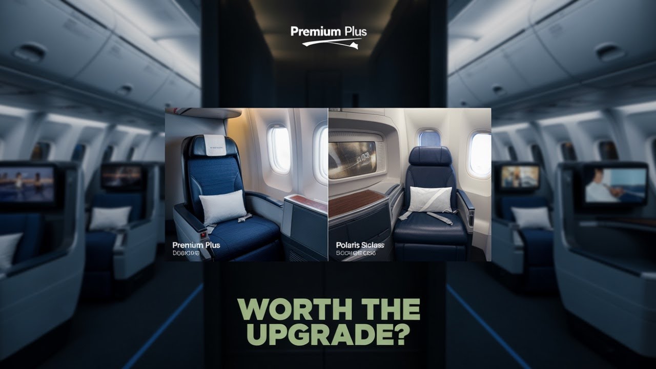 United Airlines Premium Plus vs Polaris Business Class ✈️ Is the Upgrade Worth It in 2025?