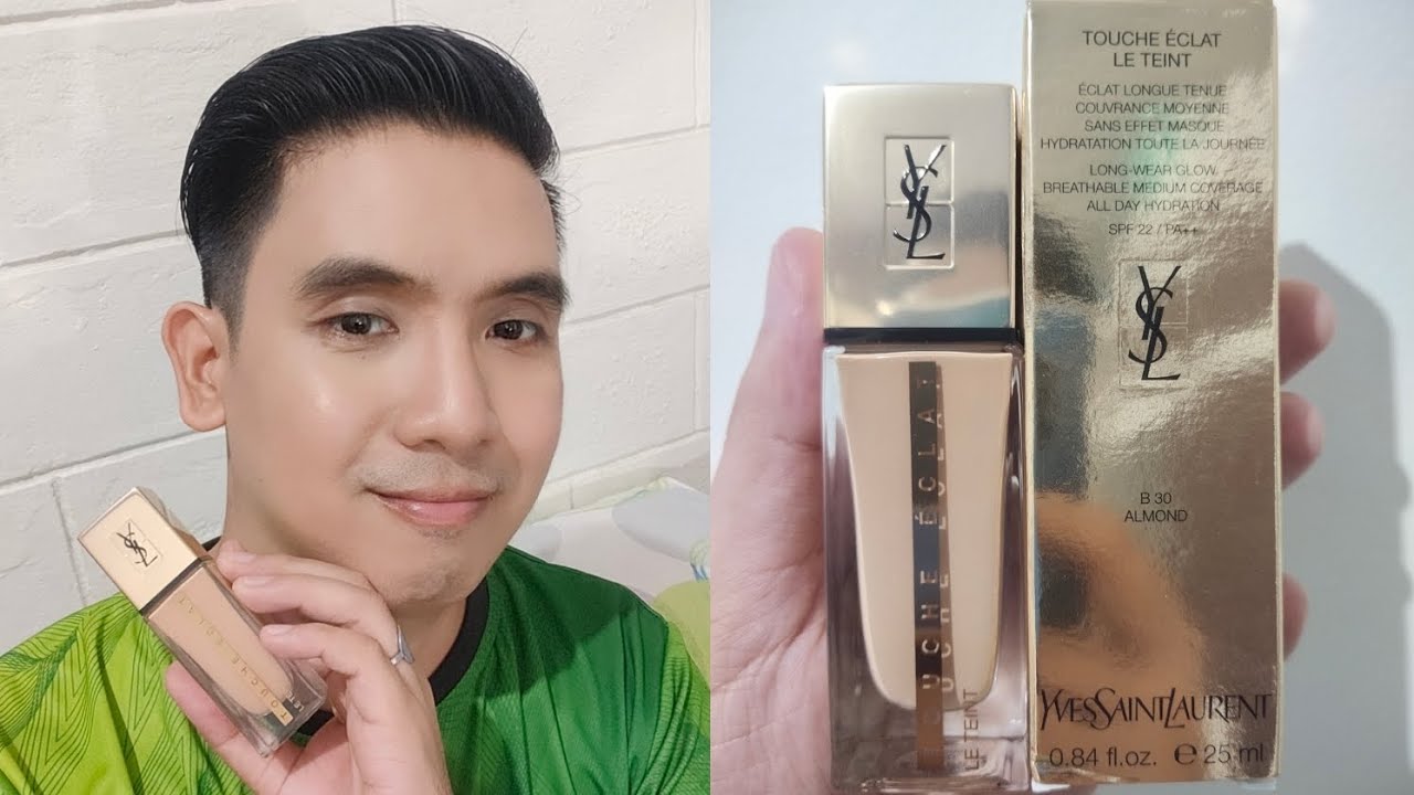 YSL Touche Éclat Le Teint Foundation B30 Almond Review