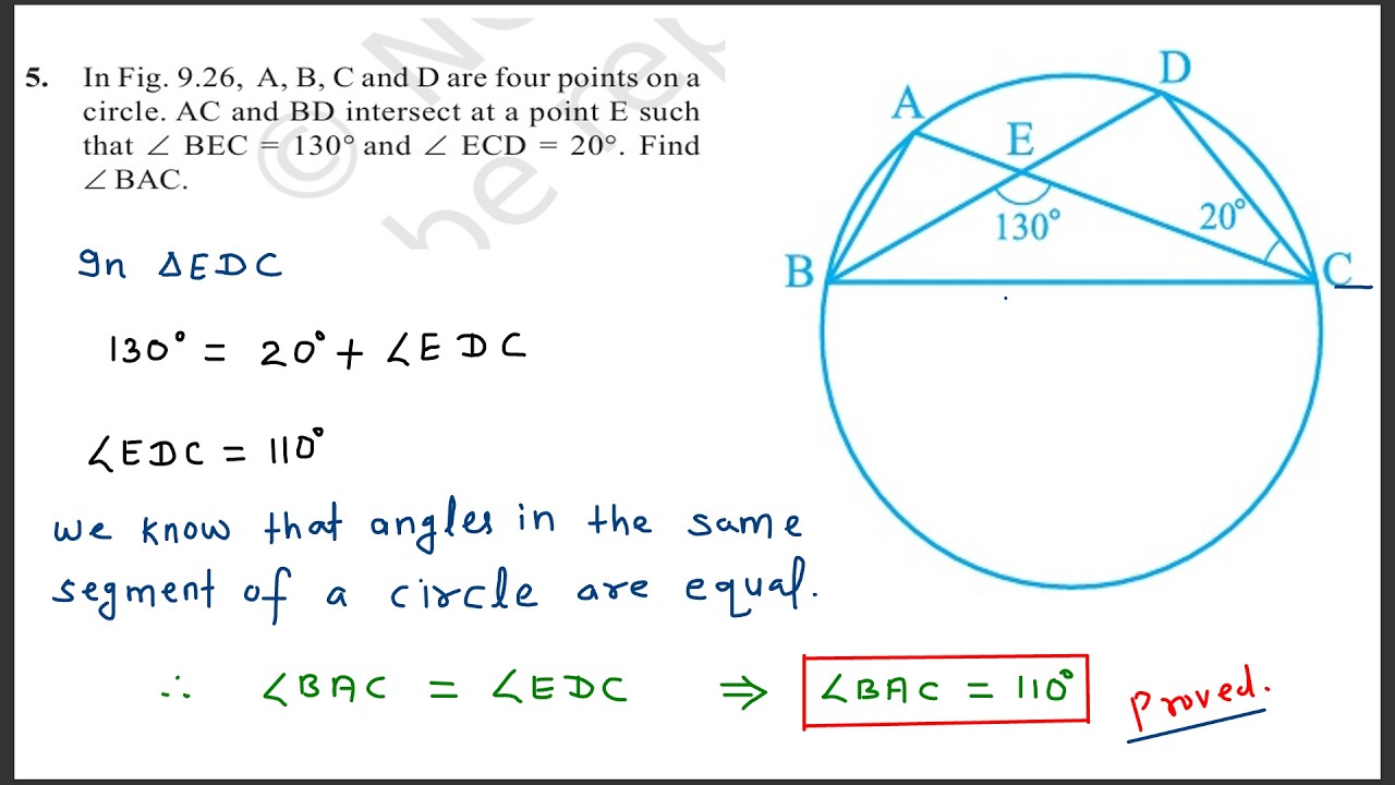 Exercise 9.3 - Q5 , Q6 , 9th CBSE