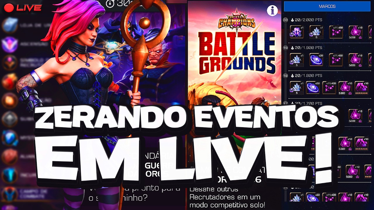 DESAFIO DA MAGIA, TESTE DO BUFF DA JABARI, BATTLEGROUNDS, ANÁLISE DE CONTAS, E MUITO MAIS! - 🔴LIVE
