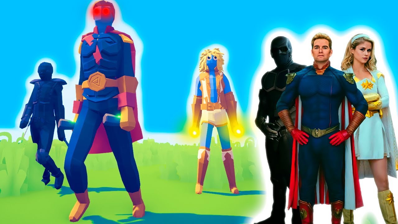 Strongest SUPERHERO FACTION Takes Down Final Boss In TABS