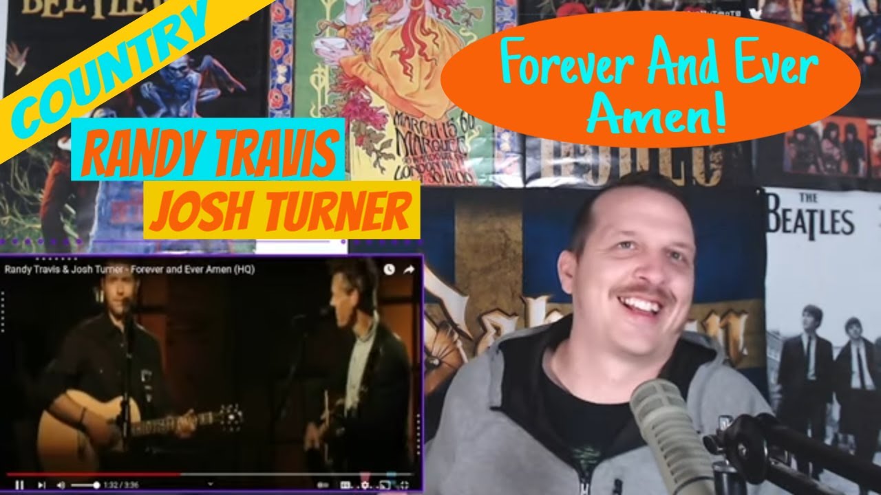 First Time Listening | Randy Travis - Forever and Ever Amen Feat. Josh Turner | TomTuffnuts Reaction