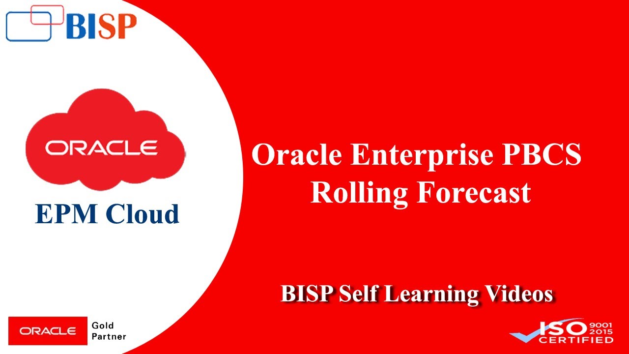 Oracle Enterprise PBCS Rolling Forecast | Rolling Forecast | EPBCS |Oracle EPBC