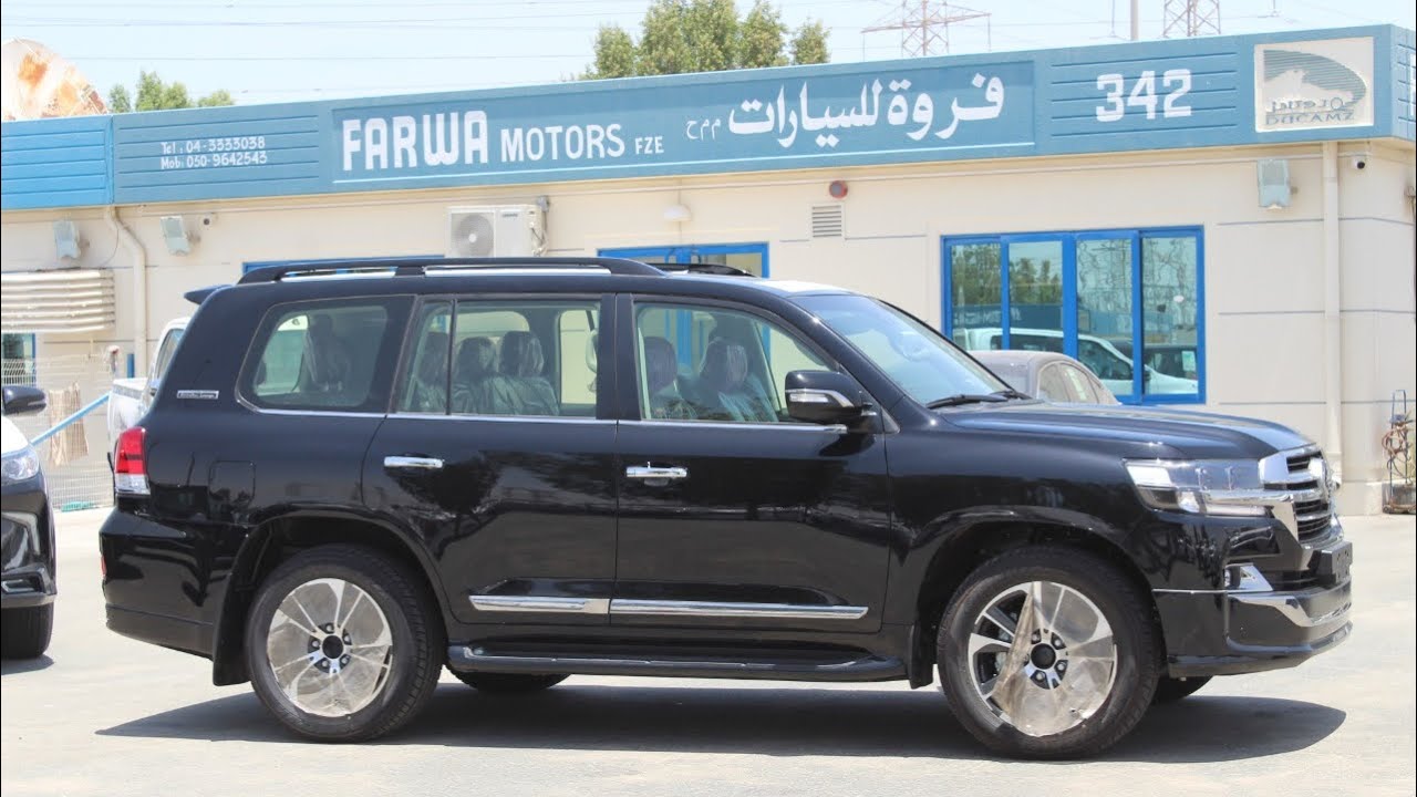 Black Toyota Land Cruiser 4.5L Diesel Executive Lounge 2020M Full  Review in Dubai - (4K) لاند كروزر