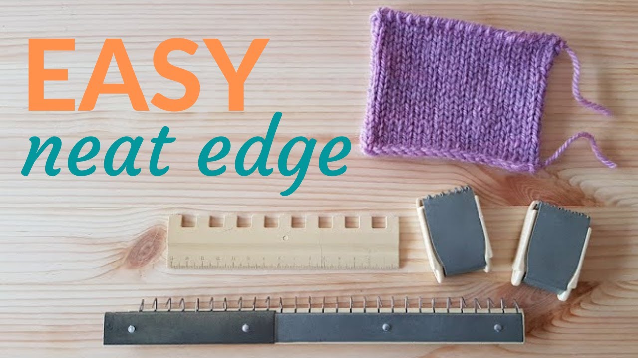 How to cast on a neat edge (e-wrap) | Knitting machine tutorial | Brother KH-260