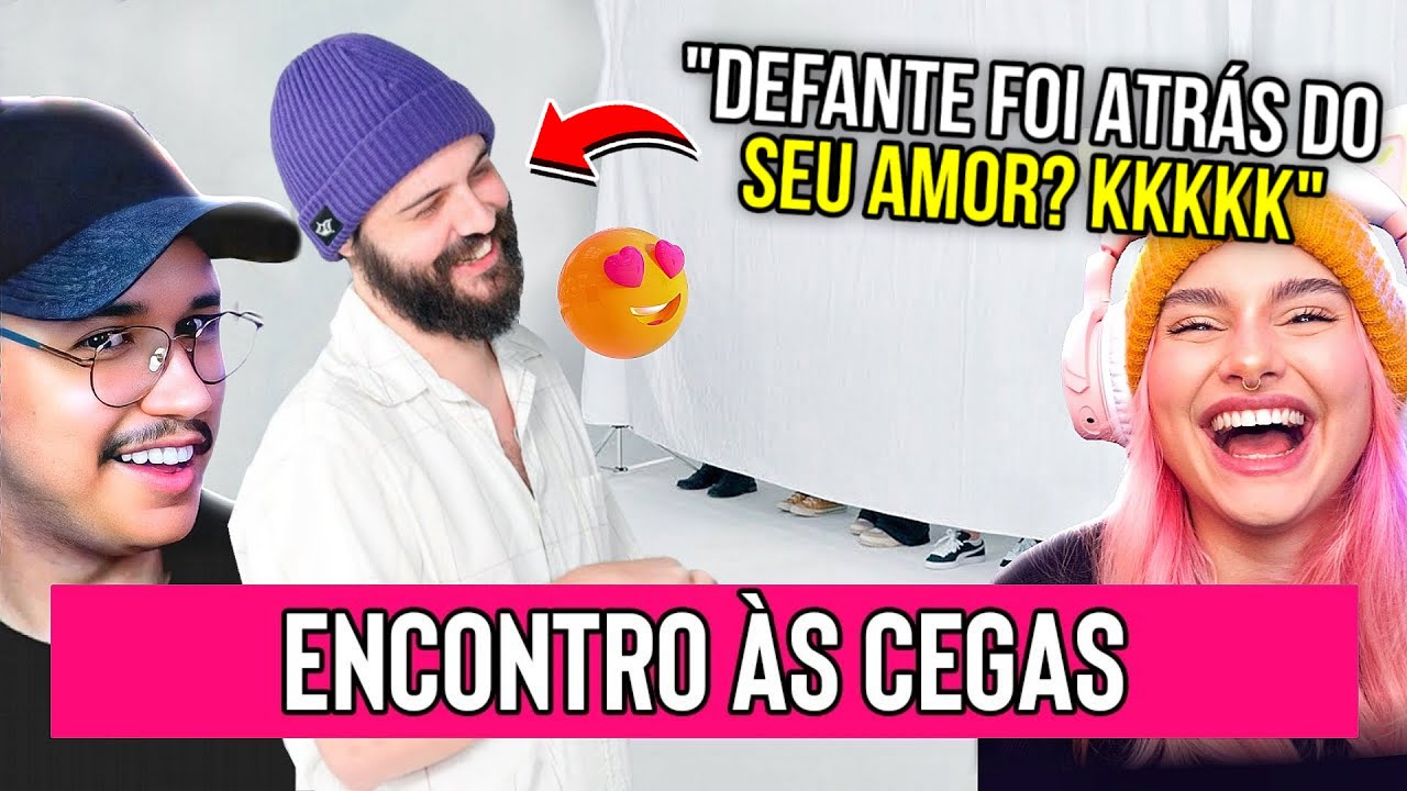 DIOGO DEFANTE fez o melhor ENCONTRO as CEGAS de todos kkkkk  | React Aqueles Caras