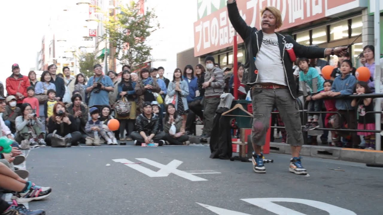 高円寺びっくり大道芸2013　芸人まこと