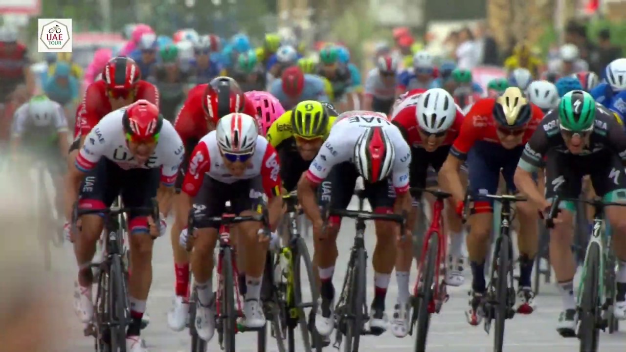 Sam Bennett wins stage 7 at the UAE Tour 2019