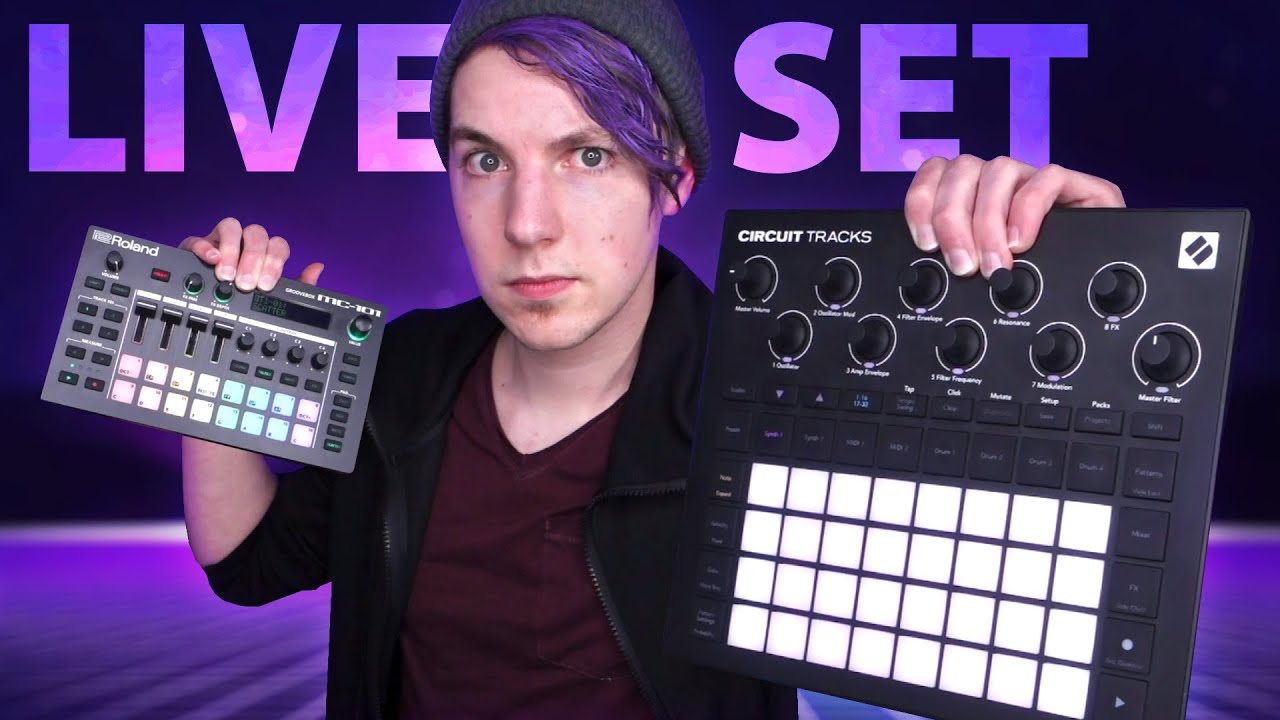 The Novation Circuit is PERFECT for this