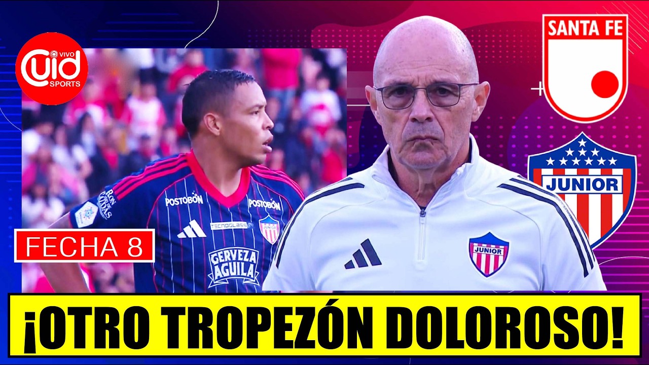 EN VIVO | SANTA FE 2 - 1 JUNIOR | EL CAMPEÓN TROPIEZA Y LEVANTA AL CARDENAL ¿POR QUÉ NO SE PUDO?