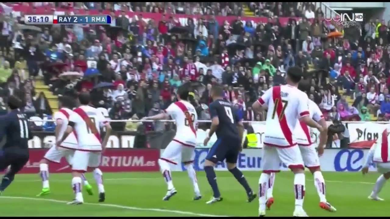Gareth Bale vs Rayo Vallecano ● Away ● 4/23/2016 ● English Commentary