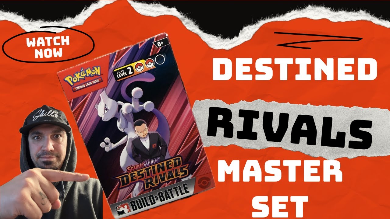 Chasing the Destined Rivals Master Set… Progress Update & Pack Openings! 👀🔥