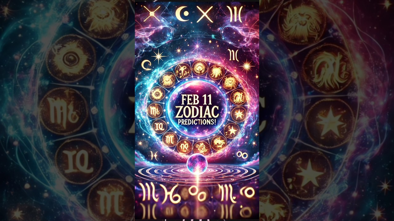 Feb 11, 2025 - Your Zodiac Predictions in 3 Minutes #horoscopetoday #zodiacpredictions