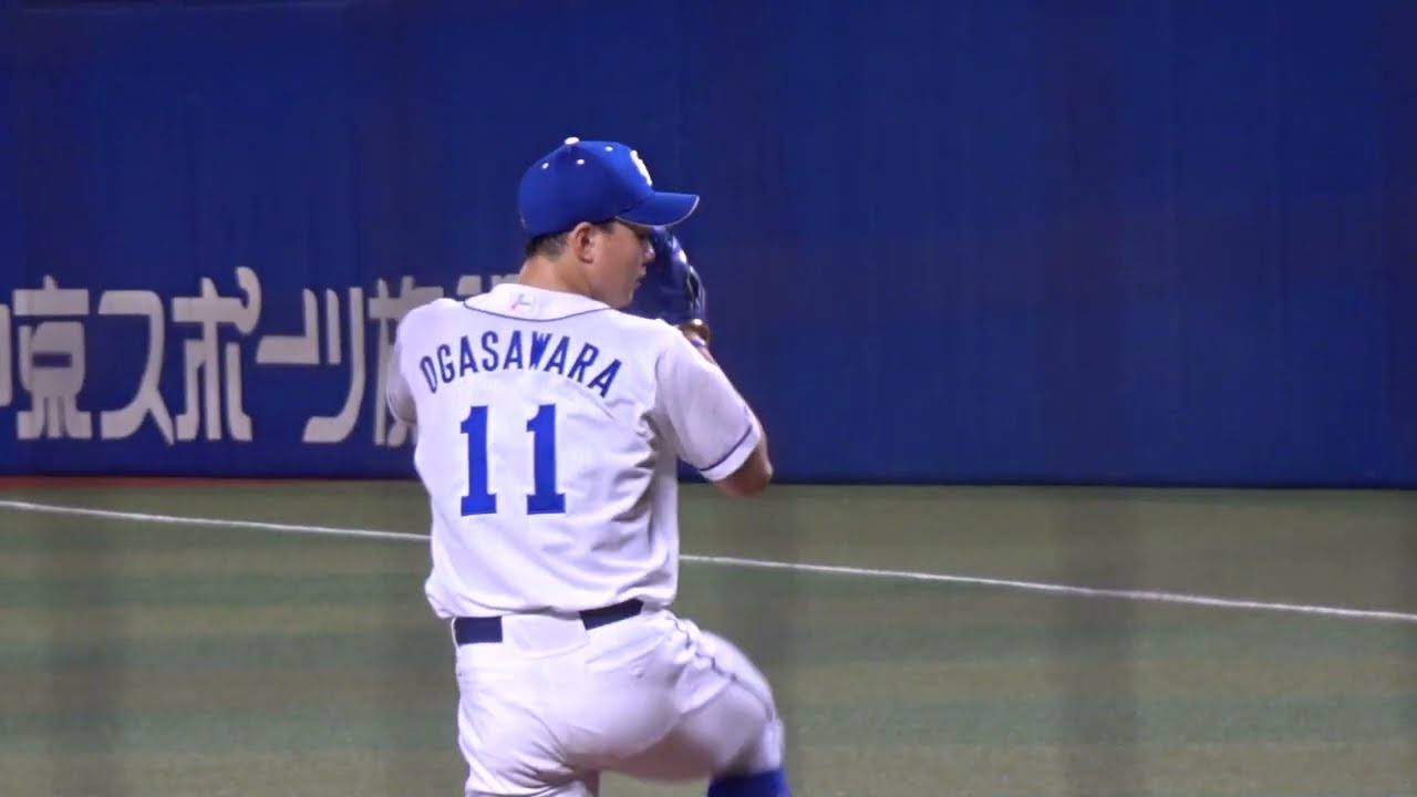 【2022/9/17バンテリンドームナゴヤ】守備につくドラゴンズの選手達～プレイボールまで　中日vsヤクルト　3塁側内野SS 34通路 6列 124番 からの見え方