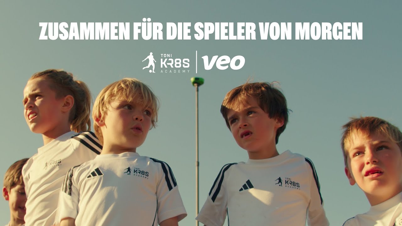 Toni Kroos Academy x Veo: Философия, видеоанализ и закулисные съемки