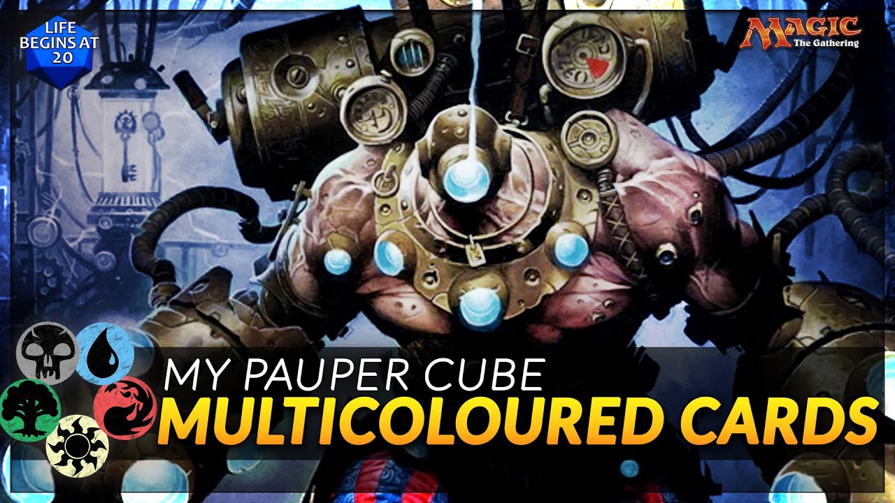 Multicoloured Cards In My Pauper MTG Cube