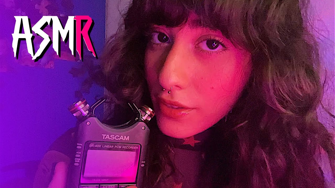 ASMR ✧ Sons de Boca com Estalinhos no Tascam (No Talking)