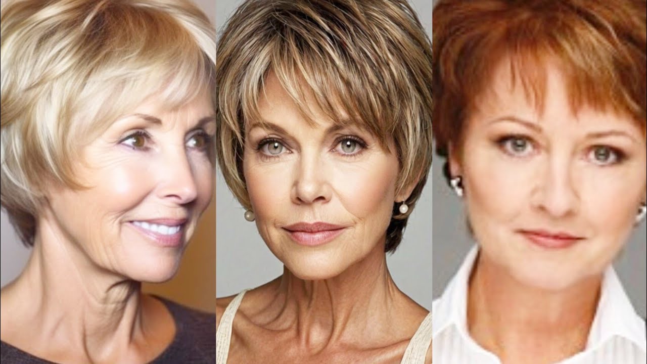 CORTE DE CABELO PARA 50+ 60+ 70+ MULHERES - CORTE CABELO FEMININO