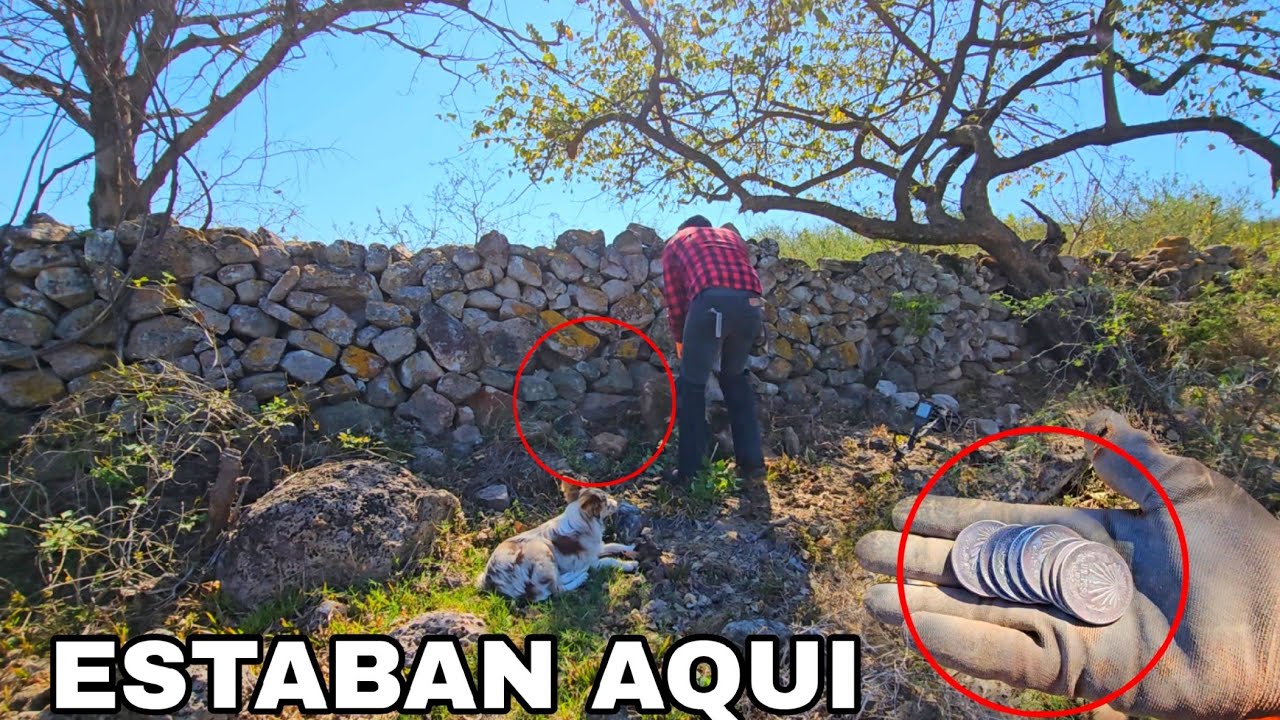 Aquí salía Una LLAMA de FUEGO y creo descubrimos el TESORO del que vivió AQUÍ...