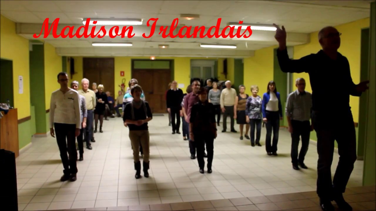 Danse de salon Pont la Ville Orges Madison Irlandais