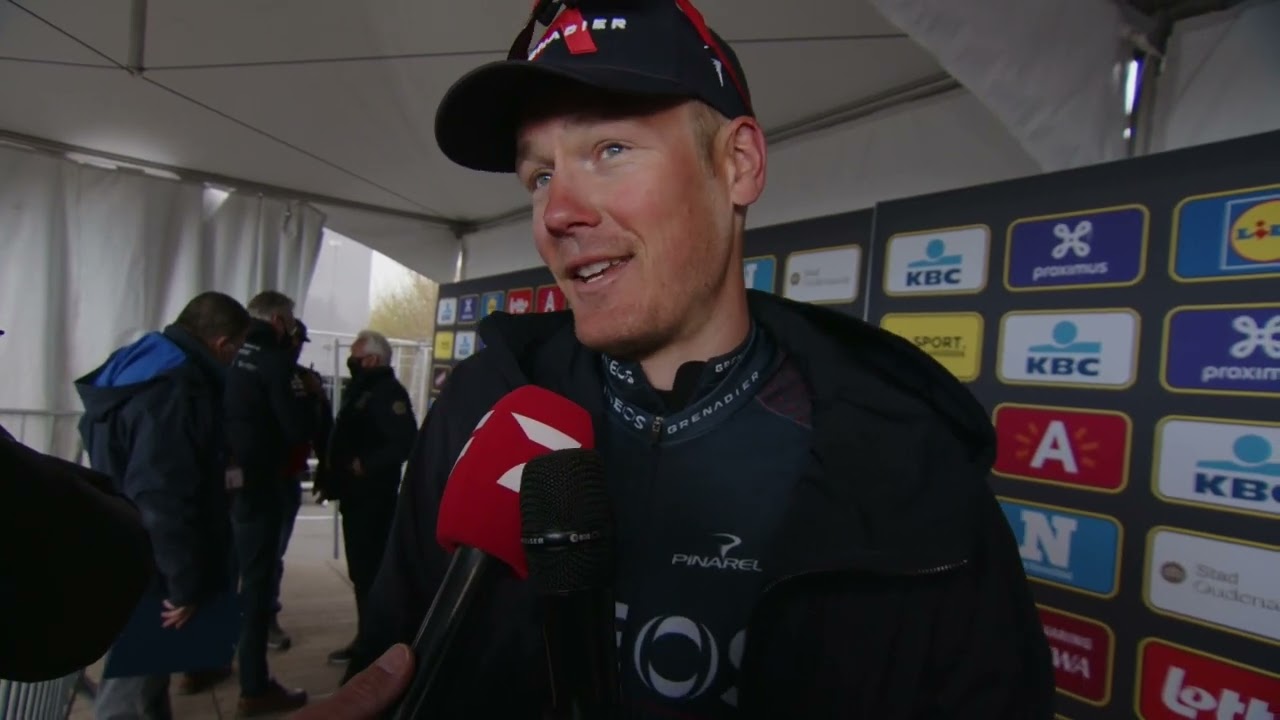 Dylan van Baarle - Interview at the finish - Ronde van Vlaanderen - Tour des Flandres 2022