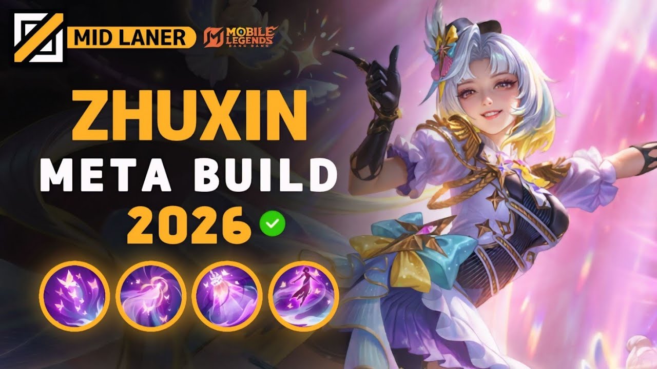 Zhuxin NEW META Build 2026, Emblem, and Best Hero Counters | Mobile Legends