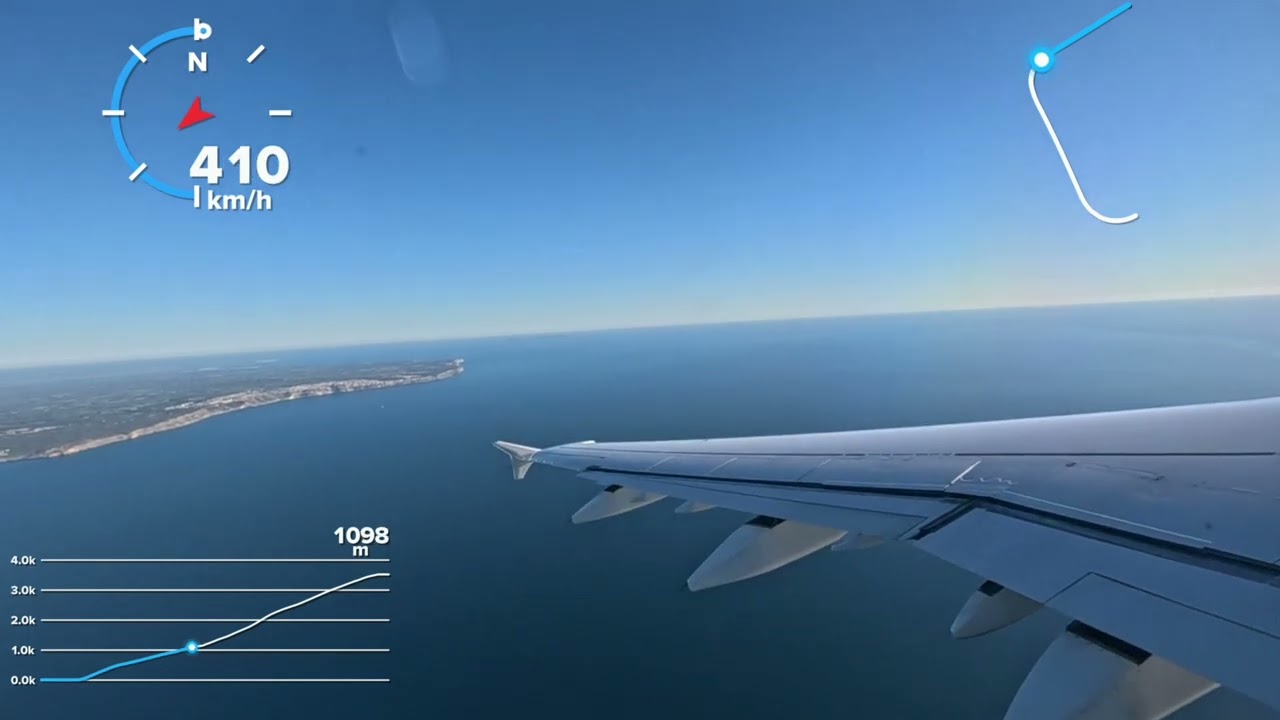 Airport Palma de Mallorca, Abflug mit GoPro 13