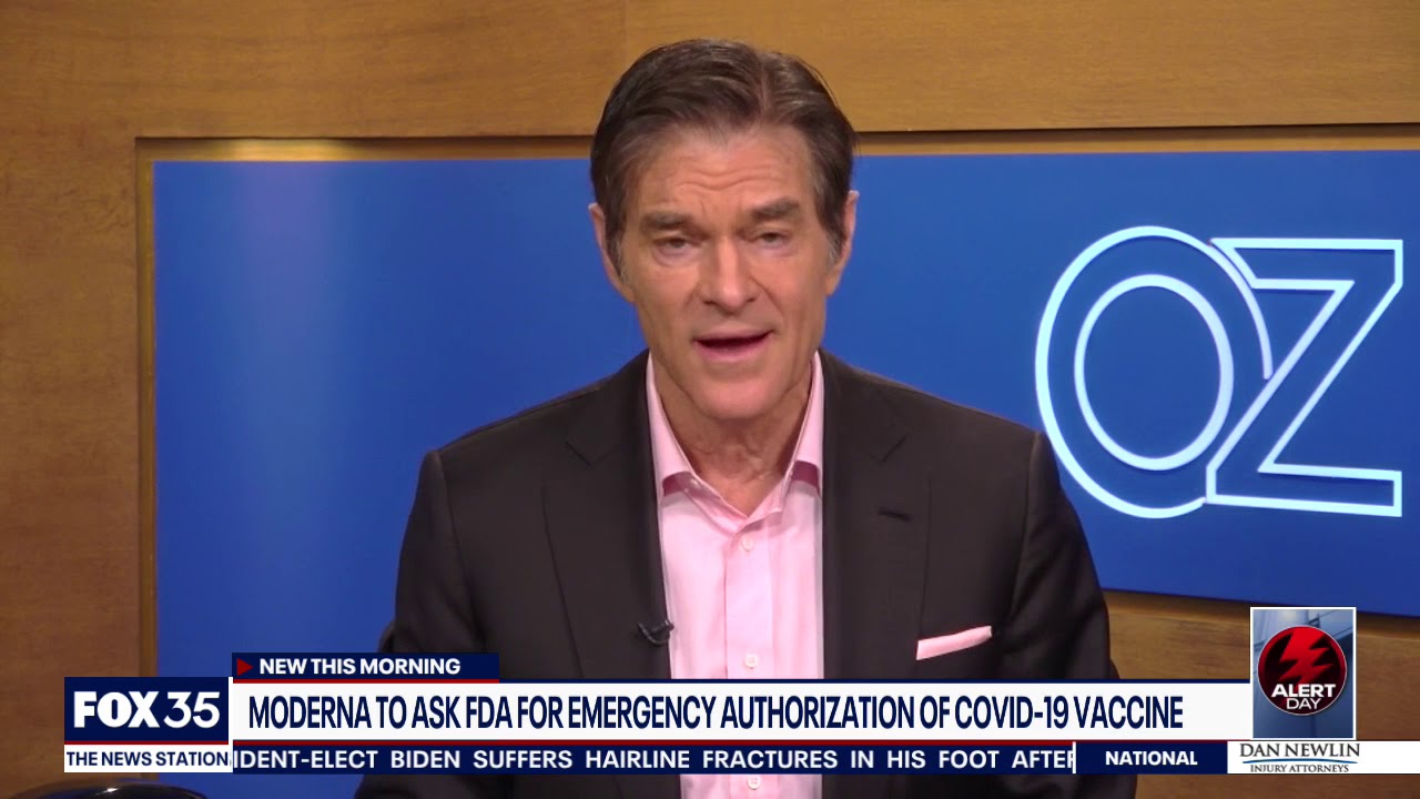Dr. Oz gives the latest updates on the COVID-19 vaccine