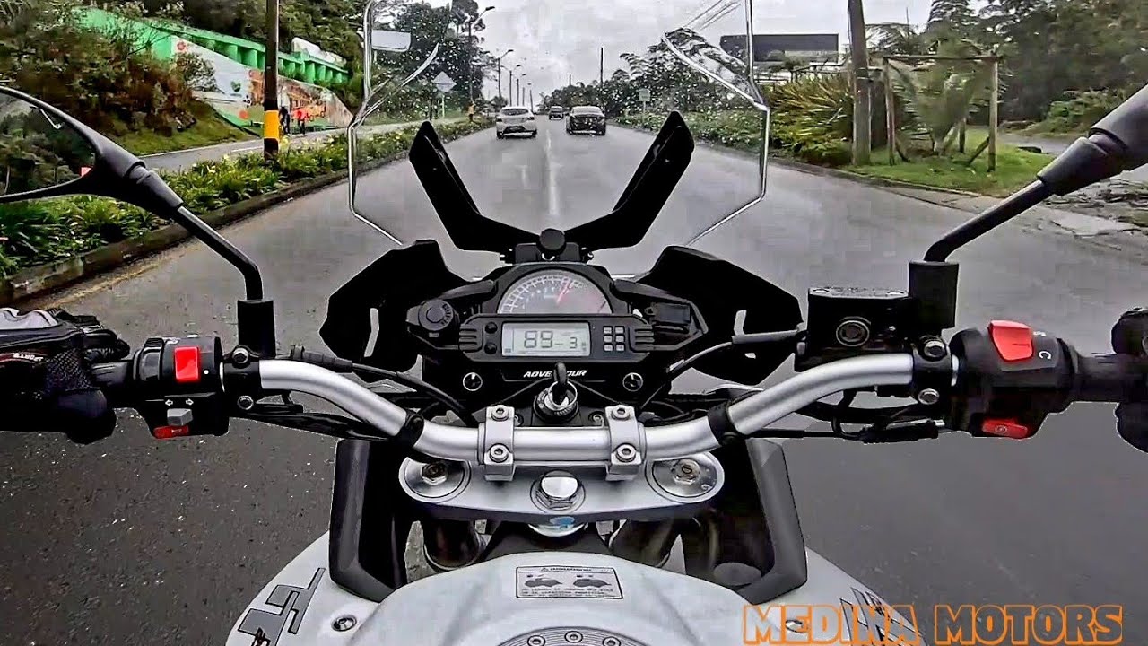 AKT TT 250 Adventour FI Prueba de Manejo en Palmas | Sonido | Medina Motors
